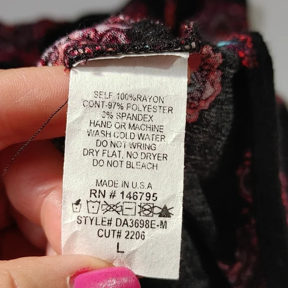 En Elly/Stitch Fix Abey Tie Waist Tunic Top - Picture 5 of 9